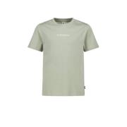 America Today T-shirt met backprint groen Jongens Katoen Ronde hals Ba...