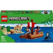 LEGO Minecraft De piratenschipreis 21259 Bouwset | Bouwset van LEGO