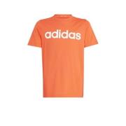 adidas Sportswear T-shirt oranjerood Jongens/Meisjes Katoen Ronde hals...