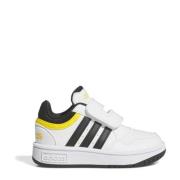 adidas Sportswear Hoops 3.0 sneakers wit/zwart/geel Jongens/Meisjes Im...