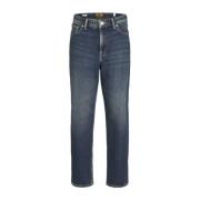 JACK & JONES JUNIOR regular fit jeans JJICHRIS JJORIGINAL blue denim m...