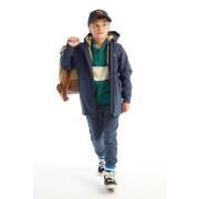 Tumble 'n Dry Mid regenjas Noraino teddy donkerblauw Jongens Kunststof...