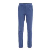 WE Fashion slim fit broek blauw Jongens Katoen Effen - 122