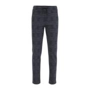 WE Fashion geruite slim fit broek grijs Jongens Polyester Ruit - 164