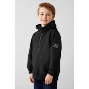 NAME IT KIDS softshell jas zomer NKMALFA zwart Effen - 116