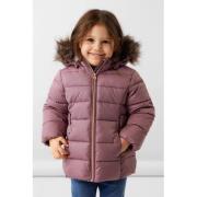 NAME IT MINI gewatteerde winterjas NMFMERETHE oudroze Meisjes Polyeste...