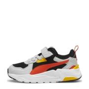 Puma Trinity Lite sneakers zwart/rood/lichtgrijs/oranje Jongens/Meisje...