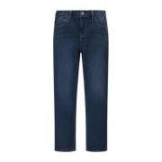 Levi's Kids 502 tapered fit jeans garland Blauw Jongens Stretchdenim E...