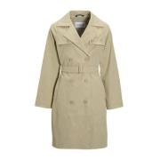 Calvin Klein coat RAE beige Jas Meisjes Polyester Reverskraag Effen - ...