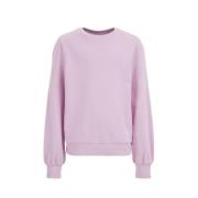 WE Fashion sweater lila Paars Effen - 134/140 | Sweater van WE Fashion