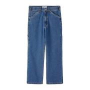 NAME IT KIDS straight fit jeans NKMRYAN dark blue denim Blauw Effen - ...