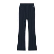 NIK&NIK flared broek Vonda donkerblauw Meisjes Polyester Effen - 128