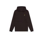 Lyle & Scott sweater Bruin Jongens Katoen Capuchon Effen - 140/146