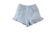 Z8 short Isla blauw Korte broek Meisjes Katoen Effen - 98