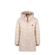 Like Flo quilted gewatteerde winterjas Alina lichtbeige Ecru Meisjes P...