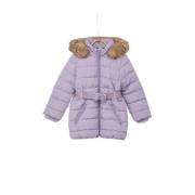 s.Oliver gewatteerde winterjas lila Paars Meisjes Polyester Capuchon E...