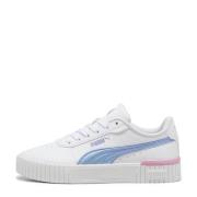 Puma Carina 2.0 Bouncy sky sneakers wit/lila Jongens/Meisjes Meerkleur...