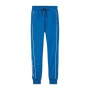 WE Fashion joggingbroek blauw Jongens Polyester Effen - 170