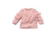 Z8 longsleeve Starlett lichtroze Meisjes Polyester Ronde hals Effen - ...