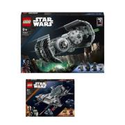 LEGO Star Wars Pirate Snub Fighter 75346 + TIE Bomber 75347 Bouwset