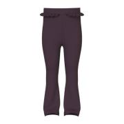 NAME IT MINI legging NMFNILLA aubergine Paars Meisjes Katoen Effen - 8...