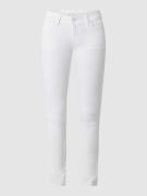 Slim fit jeans met stretch, model 'Laura'