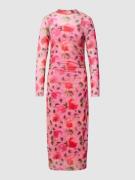 Midi-jurk met bloemenmotief, model 'Nati Dress'