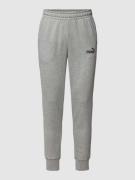 Sweatpants met labelprint