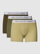 Boxershort met elastische band met logo in een set van 3 stuks