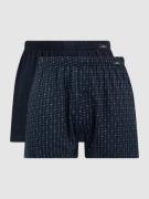 Boxershorts van jersey in een set van 2 stuks