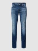 Tapered fit jeans in 5-pocketmodel