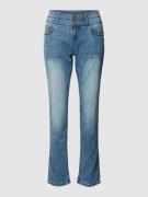 Slim fit jeans in 5-pocketmodel, model 'TAMARA'