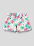 Shorts met bloemenmotief