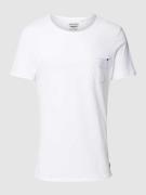 T-shirt met borstzak, model 'NOEL'