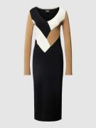 Midi-jurk in colour-blocking-design, model 'Florency'