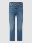 Straight fit jeans met stretch, model 'Amalfi'