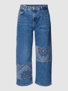 Jeans met labeldetails, model 'ANI'