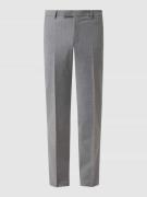 Regular fit pantalon met persplooien, model 'Ryan'