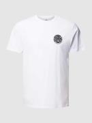 Standard fit T-shirt met labelprint, model 'WETTIE ICON'