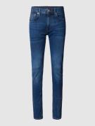 Slim fit jeans met stretch, model 'Bleecker'