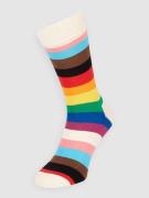 Sokken met contraststrepen, model 'Pride Stripe'