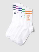Sokken met contraststrepen in een set van 5 paar, model 'STATEMENT TEX...