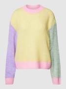 Gebreide pullover in colour-blocking-design, model 'MANNA'