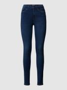 High waist skinny fit jeans met stretch - Better Cotton Initiative