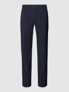 Slim fit broek met steekzakken