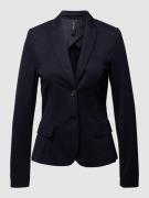 Blazer met gestileerde klepzakken