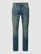 Slim fit jeans in used-look, model 'BATES'