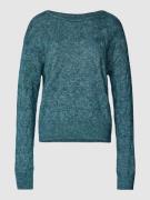 Gebreide pullover met all-over motief