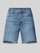 Regular fit korte jeans met rafels, model '501® 90S'
