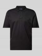 Regular fit poloshirt met borstzak